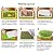 4 Layers Sprout Trays with Extra Strength Plastic Shelf Soil-Free Healthy Wheatgrass Seeds Grower & Storage Trays for Garden Home Office