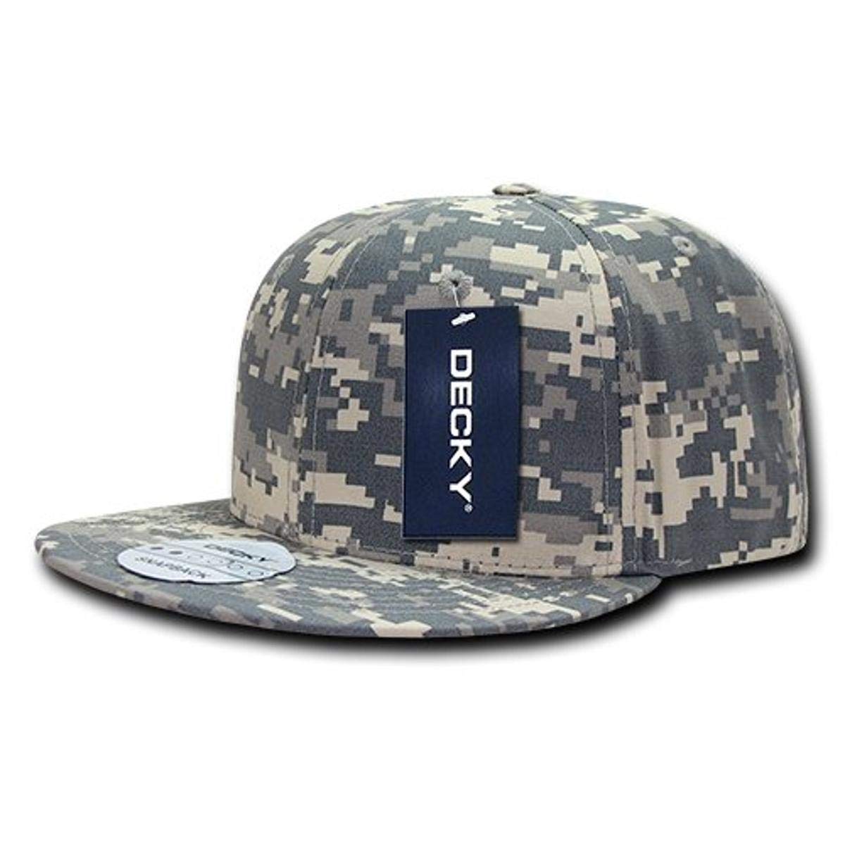 DECKYRip Stop Snapback Cap, Army Combat Uniform