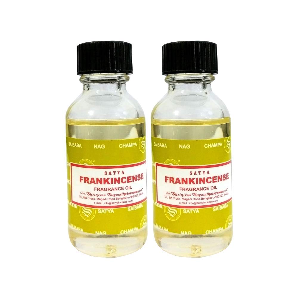Satya Frankincense Fragrance Oil 30ml (Pack of 2)