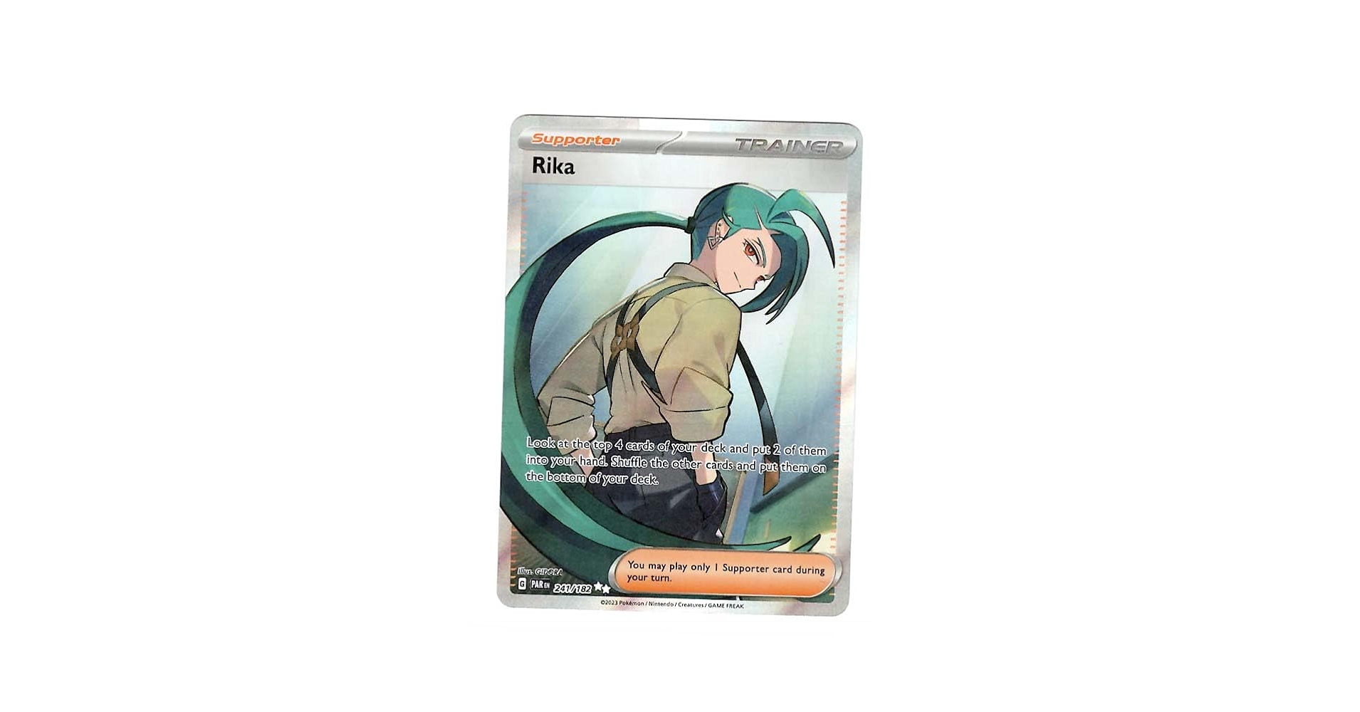 ポケモン - rycky Amazon.com: Pokemon - Rika 241/182 - Paradox Rift - Full Art