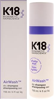AirWash™ Dry Shampoo, Non-Aerosol, Balances Scalp & Controls Excess Oil Production, 4 Fl Oz