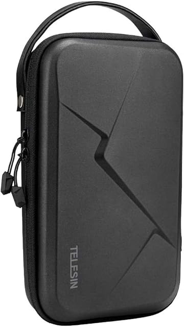 TELESIN Carry Case pour GoPro Max Héros 9 8 7 6 5 4 3, DJI Osmo action de poche, Insta360 Un X, plus petit appareil photo numérique