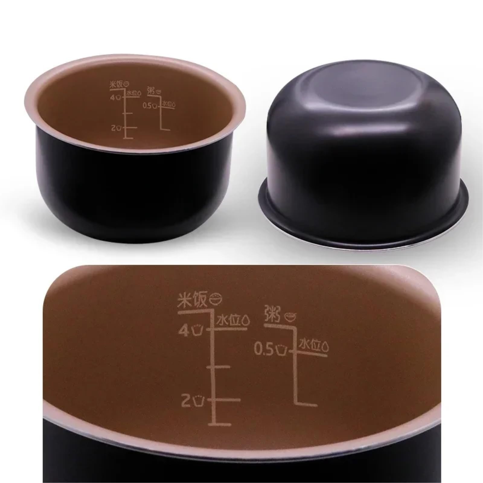 Antihaftbeschichtete Innenschale for Reiskocher, kompatibel mit Philips HD3060 HD3061 HD3160 HD3161 HD3070 HD3071, Zubehör for Kochgeschirrteile