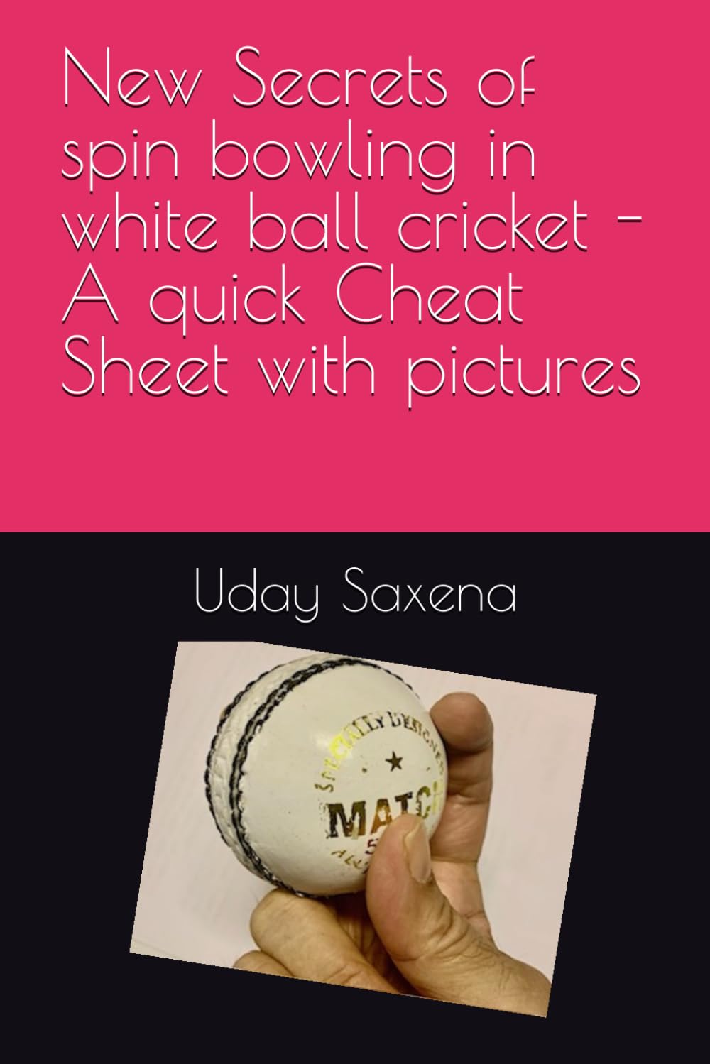 New Secrets of spin bowling in white ball cricket - A quick Cheat Sheet with pictures