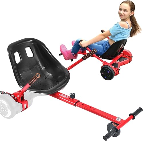 Accesorio de asiento para aeropatineta para aeropatinetas de 6.5 a 10 pulgadas, kit de conversión de Go Kart, accesorio para scooters de equilibrio