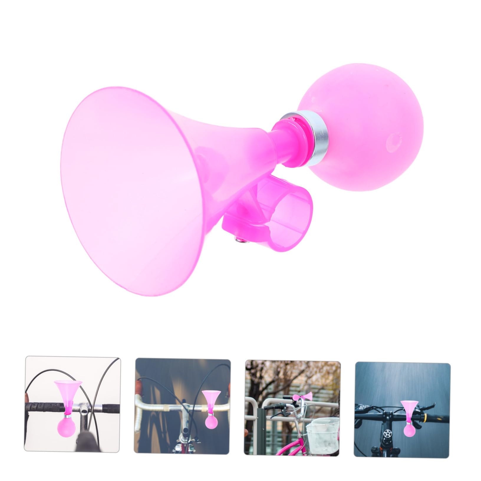 ifundom Klaxon De Vélo pour Enfants Klaxon De Bicyclette Klaxon De d'air Klaxon De Scooter pour Garçons Filles