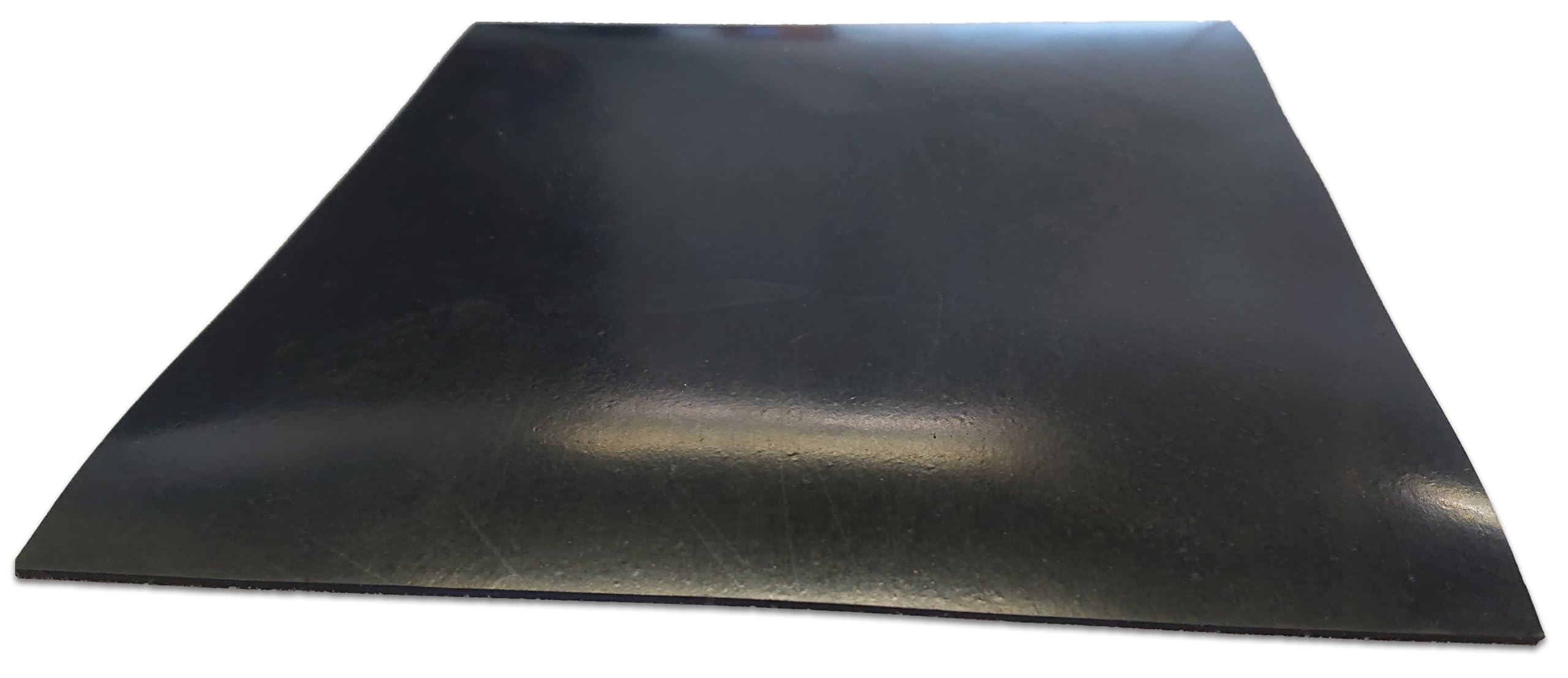 Solid Black Rubber Sheeting/Sheet x 1mm Thick - Water & Gasket Making Seals, Spacers, Washers (300mm x 300mm)