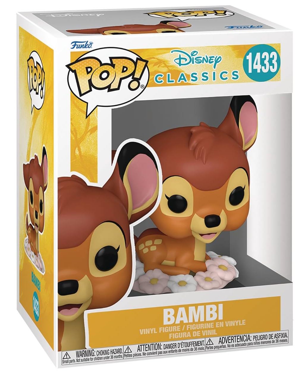 Amazon.com: POP Disney Classics: Bambi - Bambi Funko Vinyl Figure