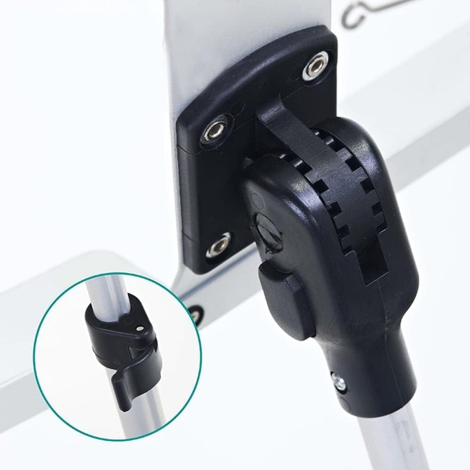 Atril para Partituras con Peso, Ligero Y Plegable, Portátil, con Altura Ajustable, Tira De Presión De Resorte, Diseño Telescópico De 3 Secciones, Bolsa De Transporte para U,