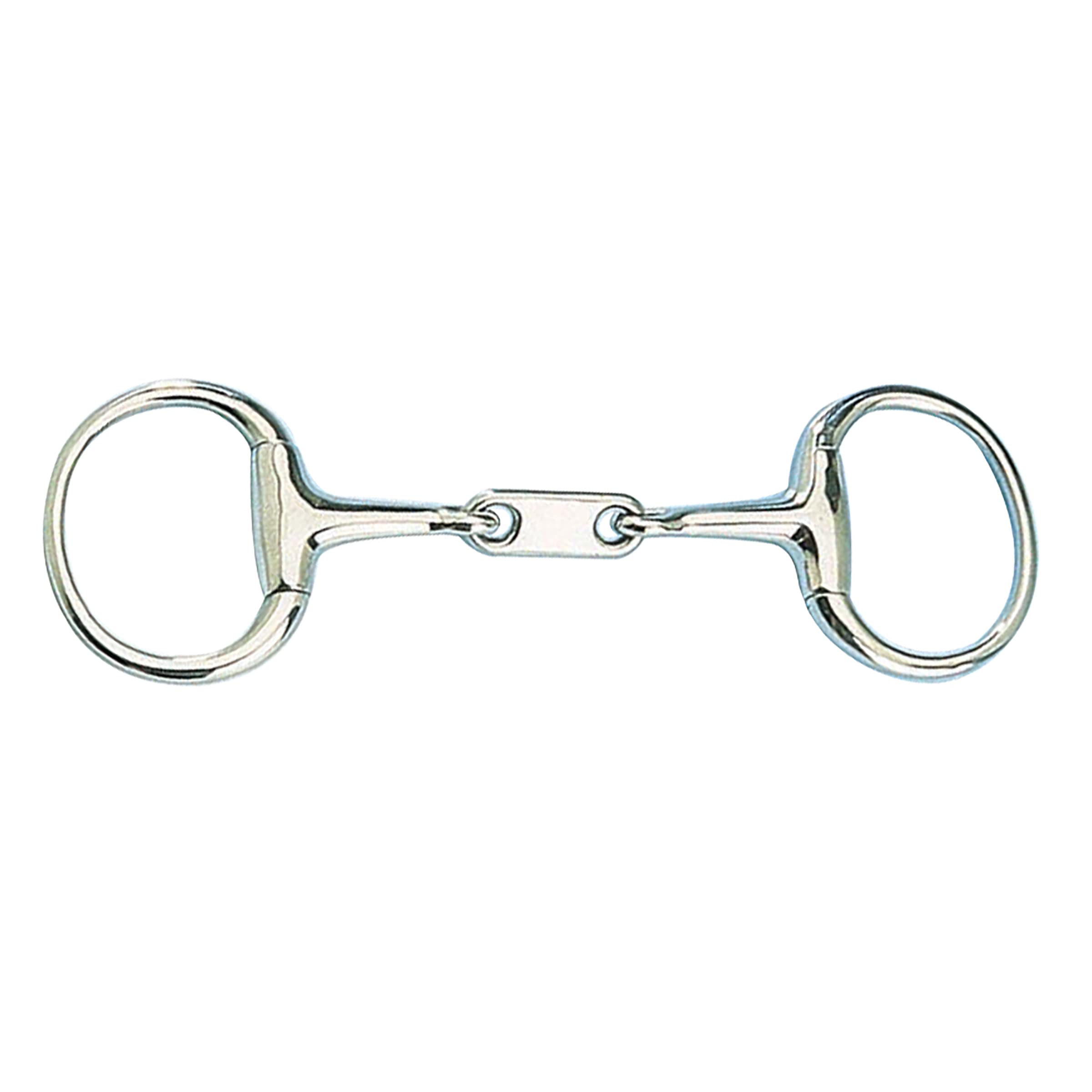 Korsteel Stainless Steel Dr Bristol Eggbutt Snaffle Bit, 5