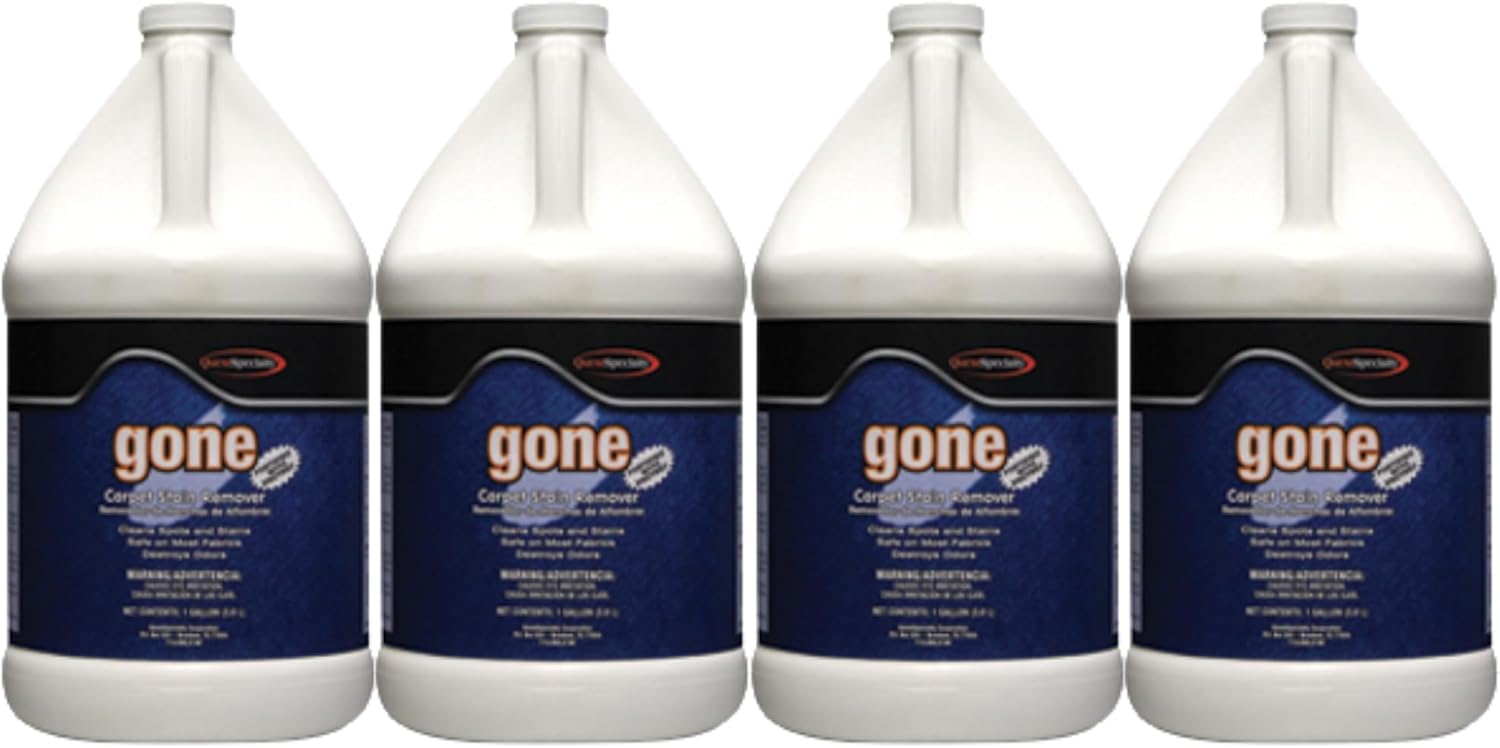 2990 GONE Carpet Stain Remover Gallon (Case of 4)
