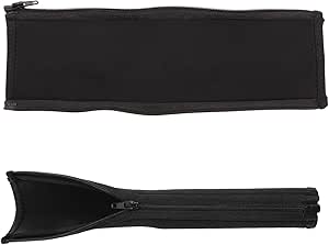 VGOL 2 x 24.5 cm Helmet Cover with Zip Compatible with Plantronic BackBeat PRO + PRO2 Black