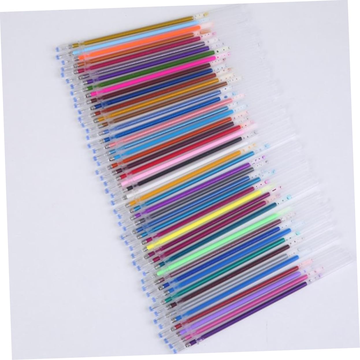 SHINEOFI 300pièces Recharges De Stylos Gel Colorés Pour Doodle Scrapbooking Et Dessin Fournitures De Bureau Multicolores