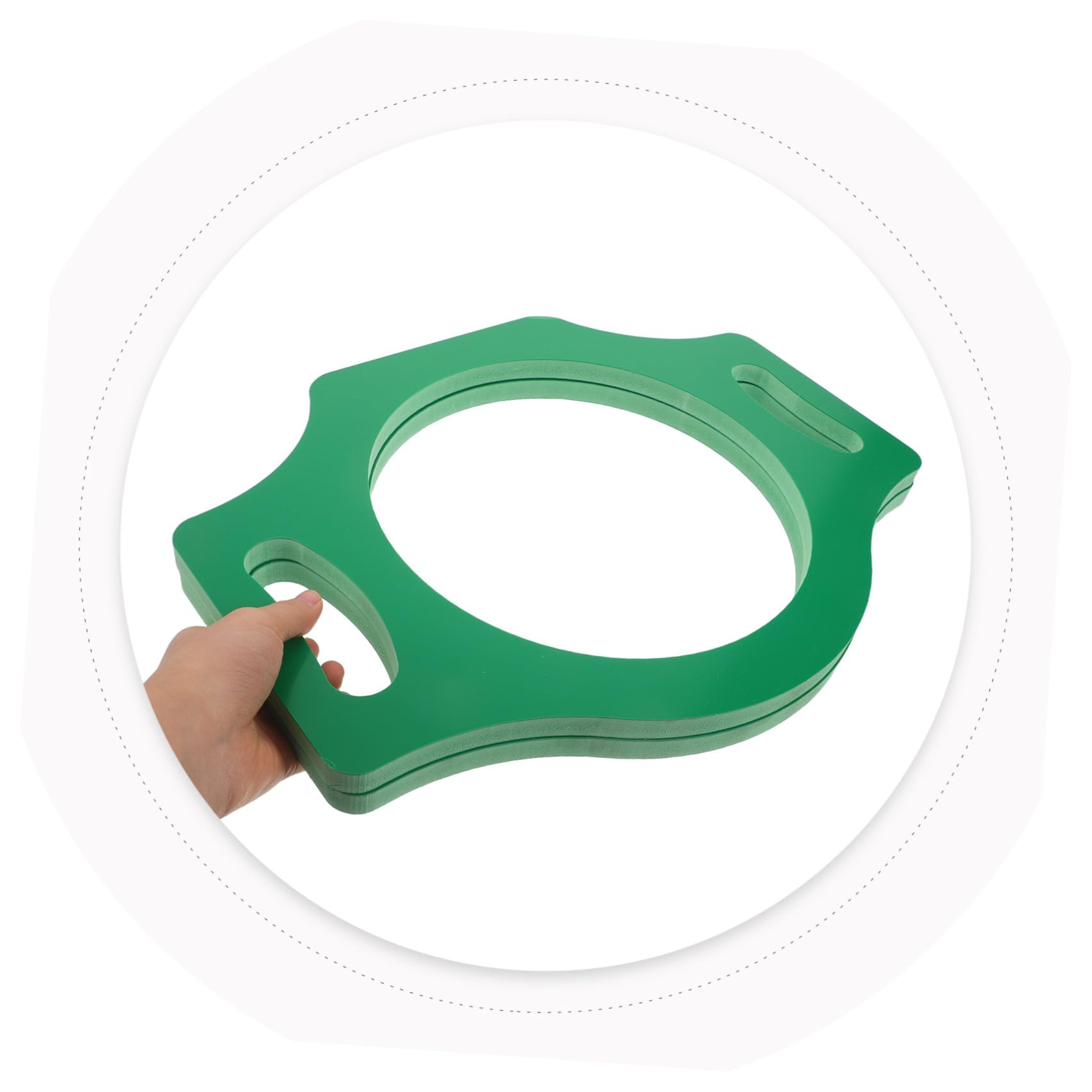 Strumento per Realizzare Modelli Cranici per Parrucche in Plastica Verde, Facile da Mantenere, Comfort Migliorato, per Sostituzione Chioma Fai-da-te e Acconciature