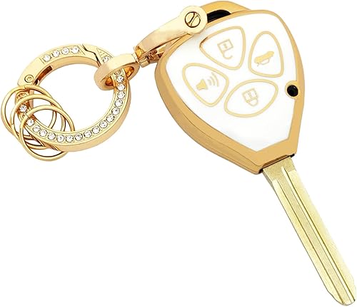 Miniatura 7 de Funda para llavero para Camry Rav4 2007-2011 2005-2010 Scion TC 2007-2013 Yaris 2008-2013 Avalon 2008-2013 Corolla Venza, Negro -