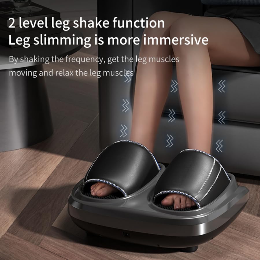 Masajeador Shiatsu para pies con calor y amasado profundo para bienestar y relajación, regalos navideños para hombres, mujeres, adultos mayores y seres queridos miniatura 4