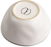 Vista 27 de Elama Moderno juego de vajilla de cerámica de 16 piezas en negro mate con borde dorado (ELM-MATTE)