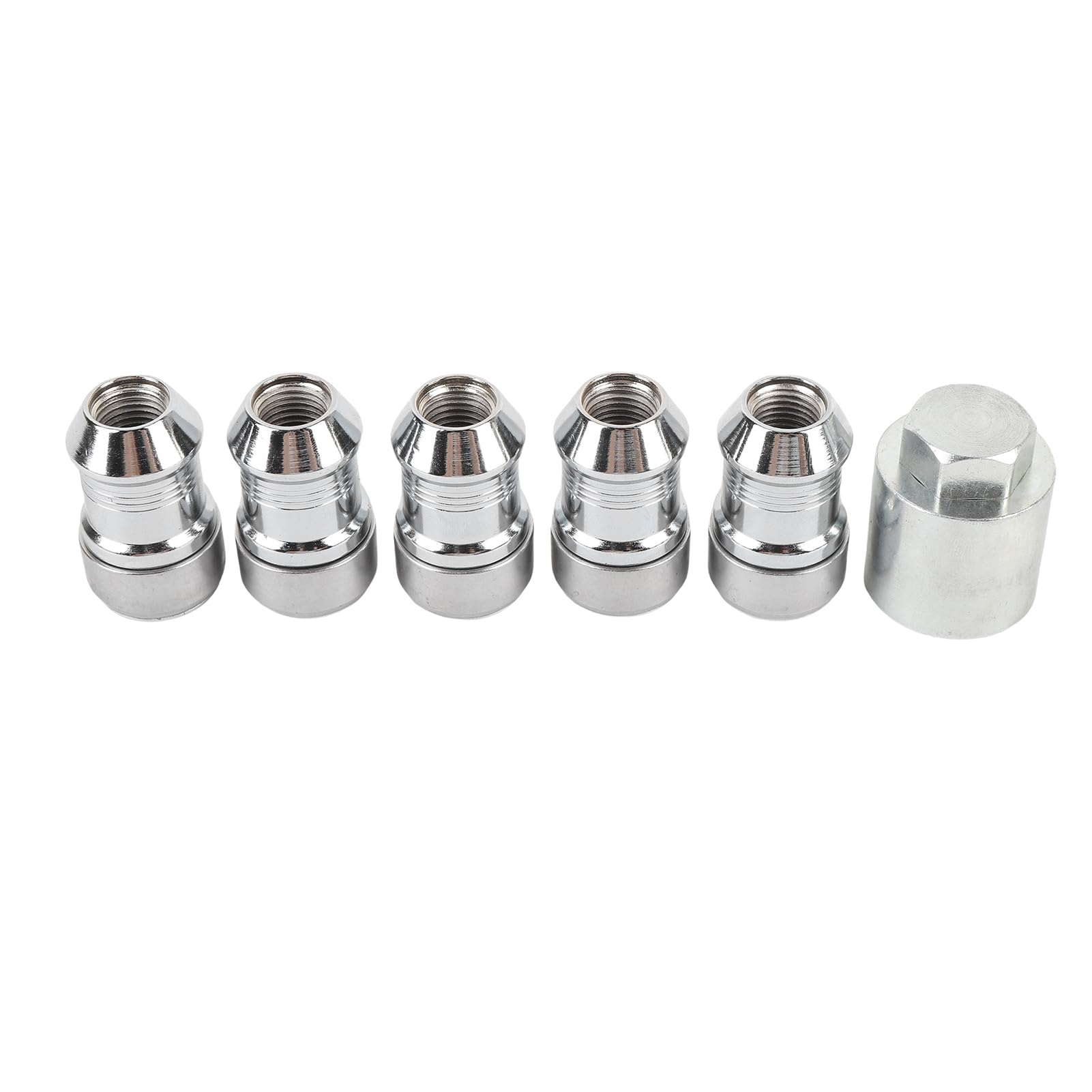GOTOTOP Wheel Locking Lug Nuts, 82215711 Locking Bolts and Key, Prevent Theft for JL JT 2018-2025, Maintain Wheel Balance, Suitable for Steel or Aluminum