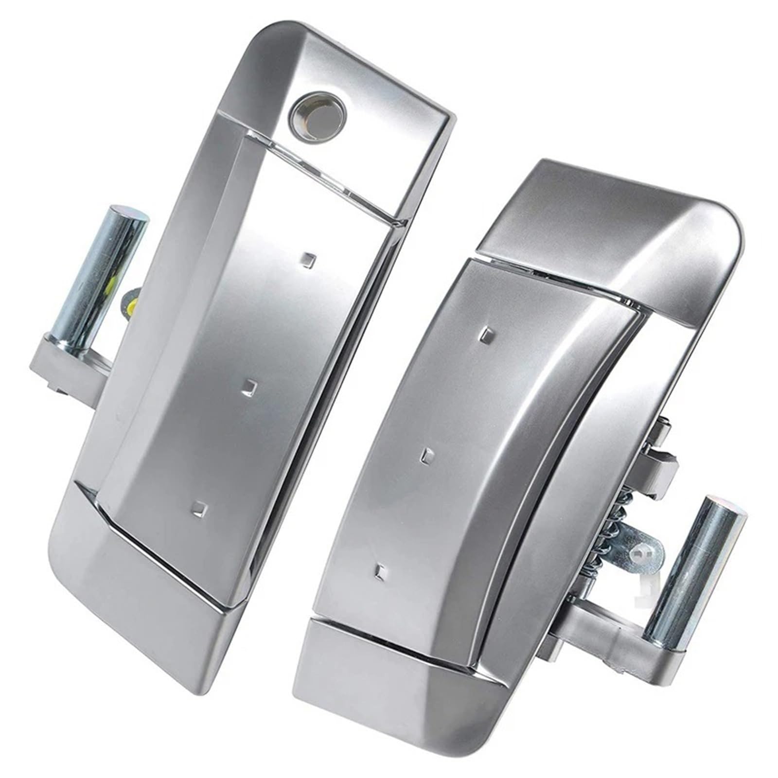 DUHNXUJ Car Door Handle for Nissan 350Z 2003-2009 Car Left Right Outside Outer Passenger Exterior Door Handle 80606-CD01E(Silver)