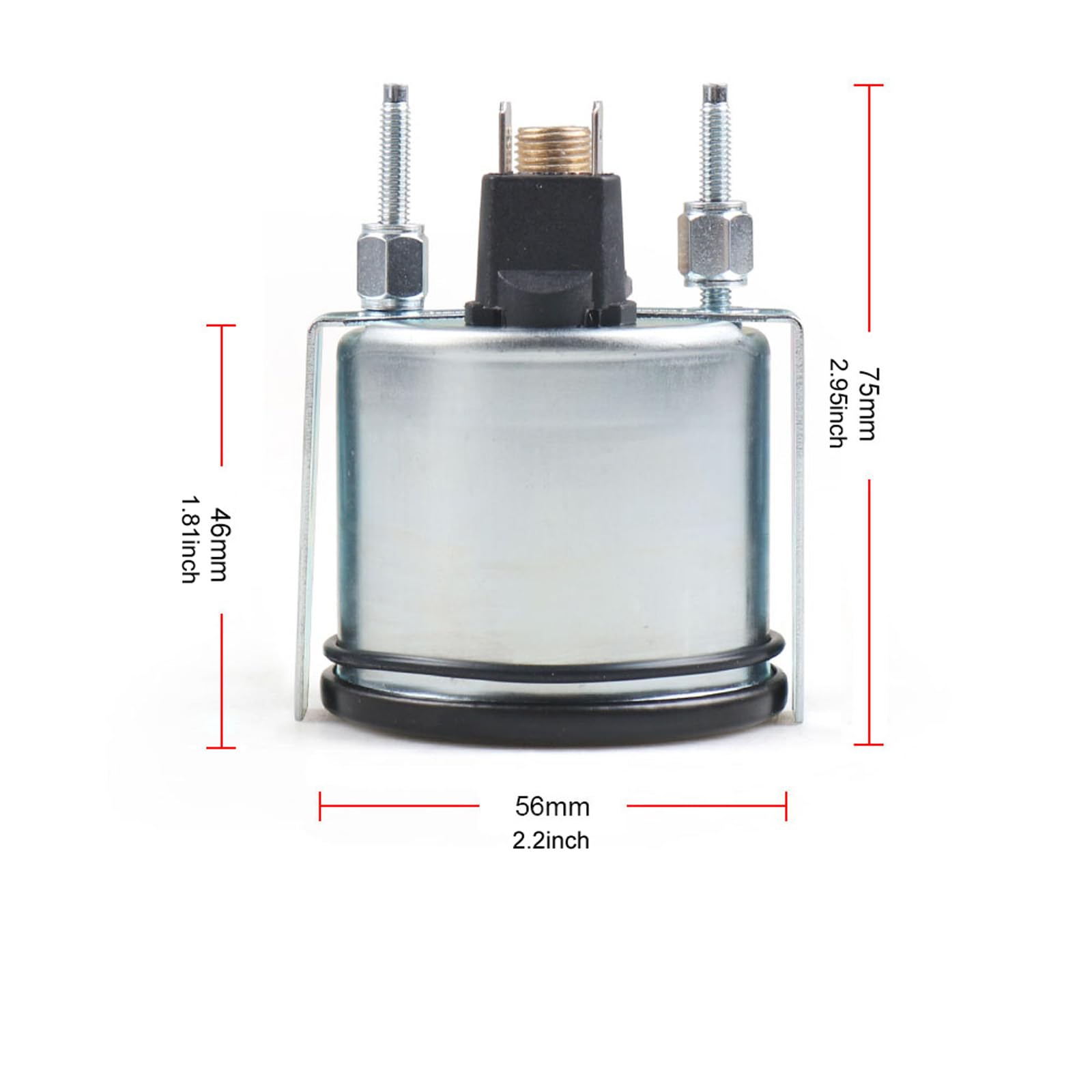 Dyno Racing Barometer - 0-10 Bar/150PSI Auto Gauge -4