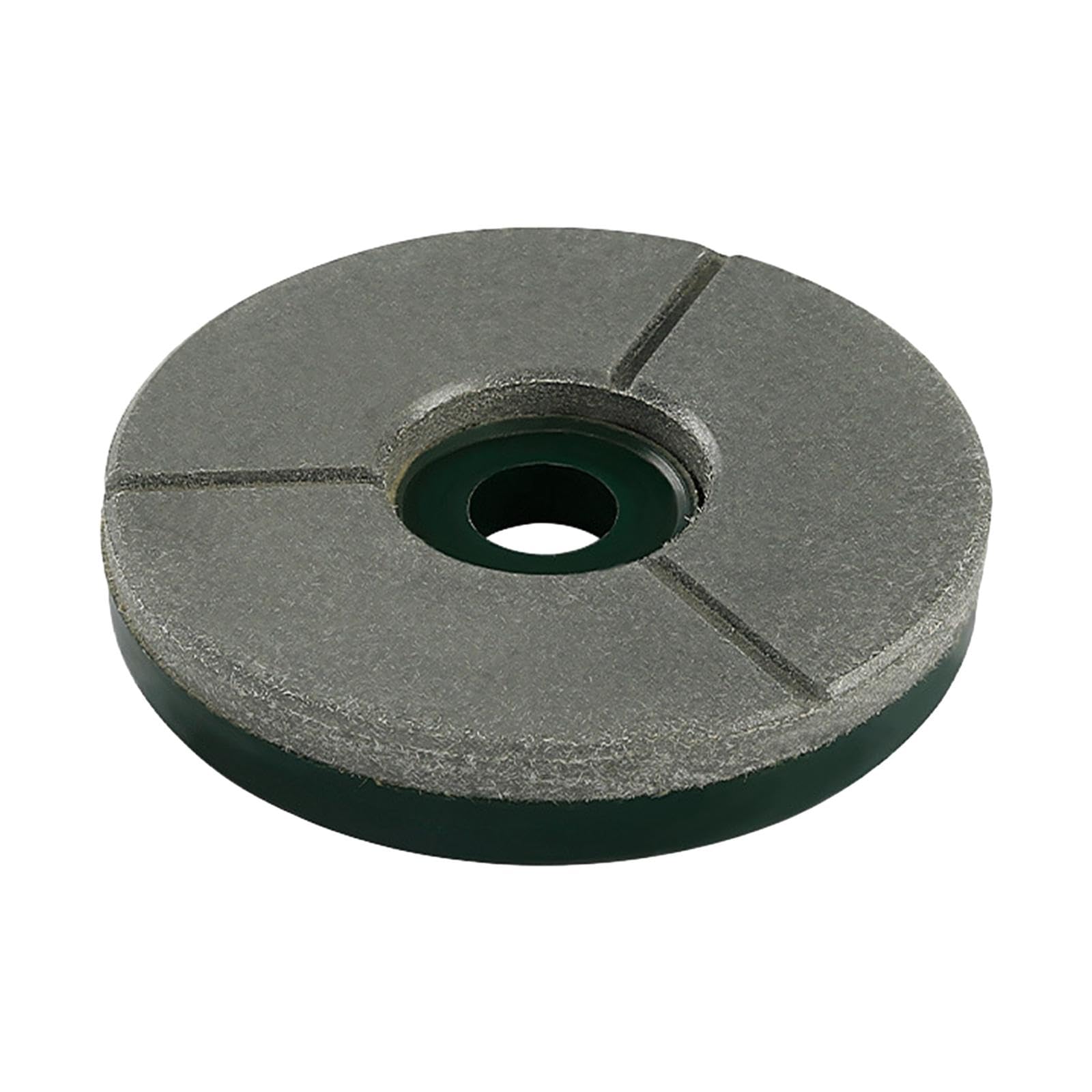 Disco de Pulido Disco de Lijado Disco de Pulido de Diamante de 150 mm Disco de Pulido de Diamante de fácil instalación for lápidas de Granito, Blanco(Black)