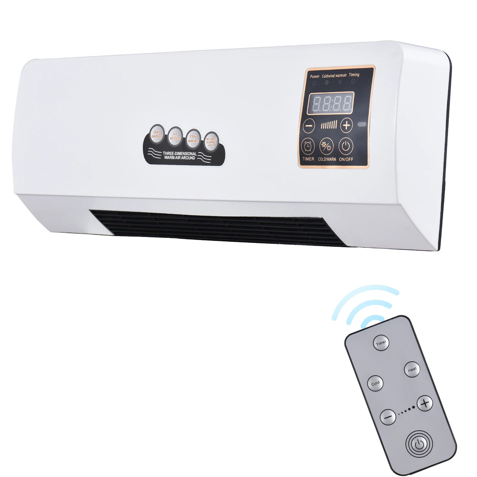 Remote Control Small Wall Mounted Heater Joleritc Wall Mounted