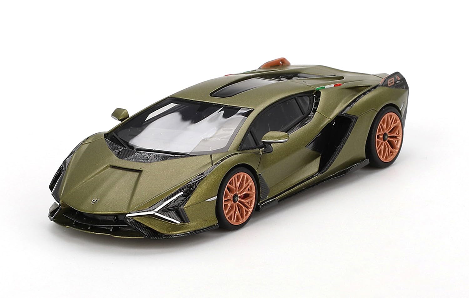 True Scale Miniatures TSM430829 Lamborghin. Sian FKP 37 Verde Gea Matt - scala 1/43 - auto in miniatura da collezione