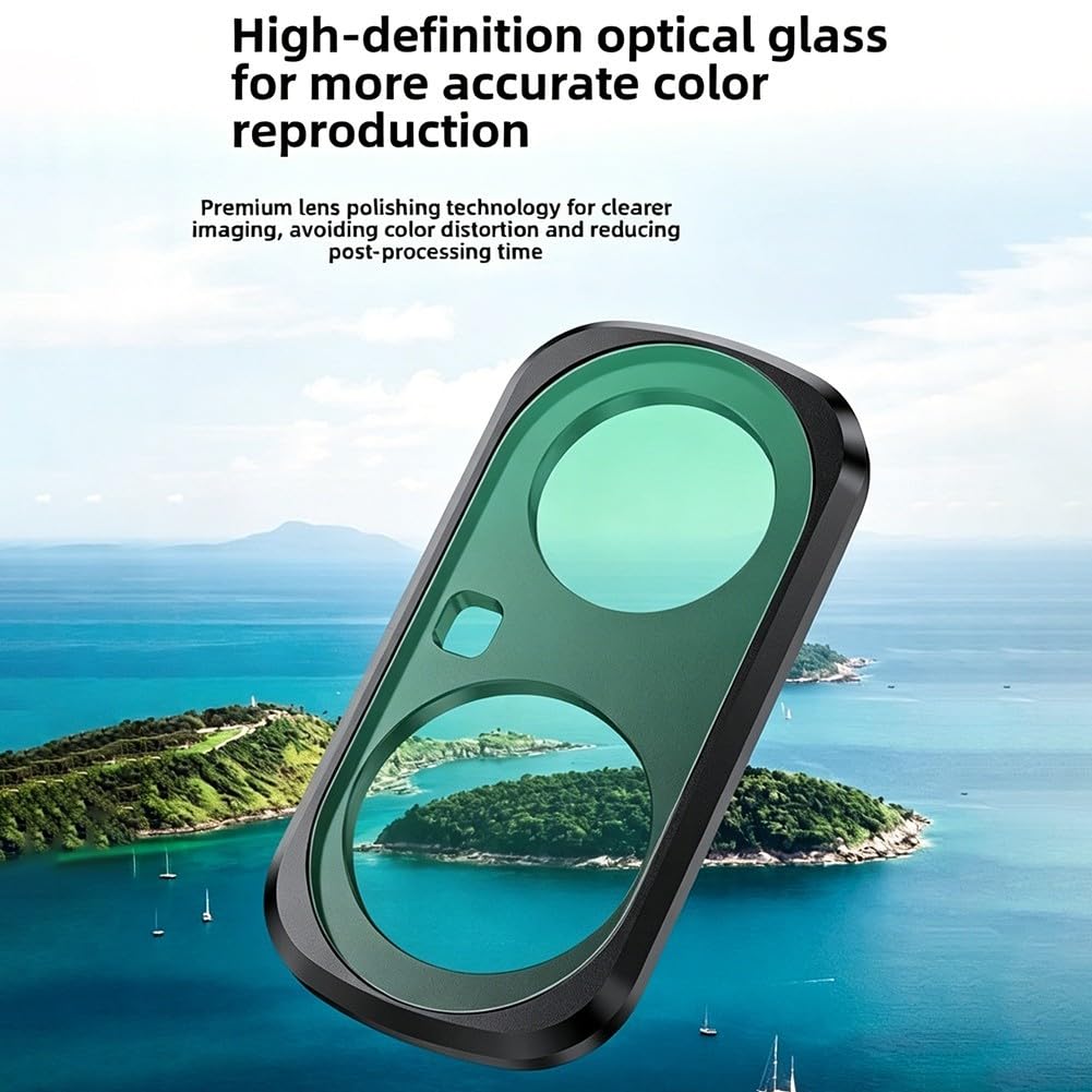 Przenośny zestaw filtrów obiektywu do Insta360 Luna, w tym UV CPL ND2-32 Black Mist Night i Vlog filtry (5 szt.)