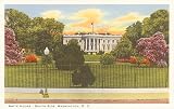 South Lawn, White House - Vintage Image