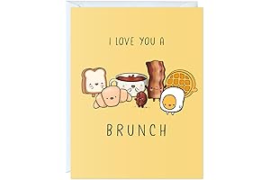Handmade Brunch Brother Anniversary and Birthday Greeting Card