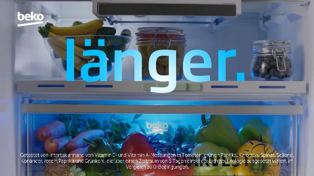 Bild 4 - Beko FSE1074N b100 Tisch-Gefrierschrank, 95 l Gefrieren, Stand-Gefrierschrank, MinFrost minimale Eisbildung, 37 dB, Weiß