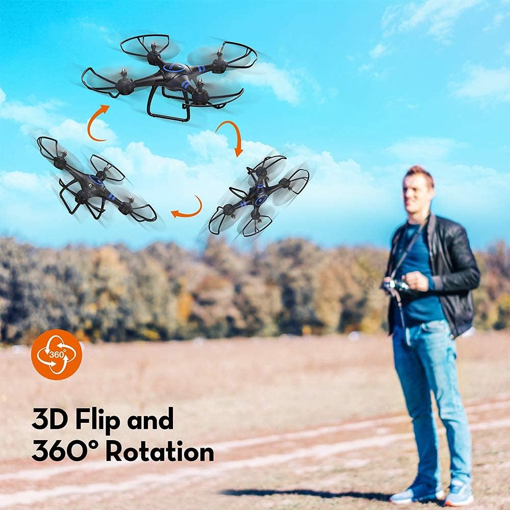 Review Discount AKASO A31 1080P Drone with Camera for Adults, Full HD FPV Live Video RC Quadcopter Drone, Altitude Hold, Circle Fly,Headless Mode, Easy to Use for Beginners,Boys & Girls Exclusive Discount 70% Price AKASO A31 1080P Drone with Camera for Adults, Full HD FPV Live Video RC Quadcopter Drone, Altitude Hold, Circle Fly,Headless Mode, Easy to Use for Beginners,Boys & Girls