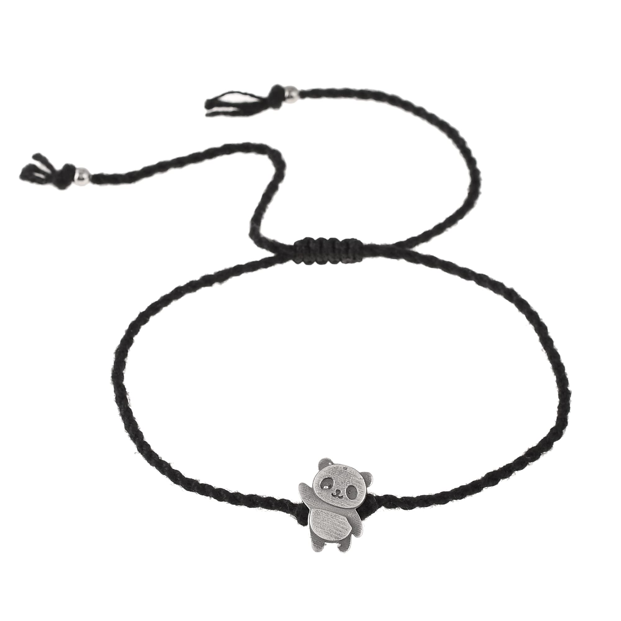 ascension Metal Oxidized & Agate Anklets for Girls Women Black Thread Knot Single Charms Adjustable (Design 3) (B0BRKLW6ZZ) Amazon Price History, Amazon Price Tracker