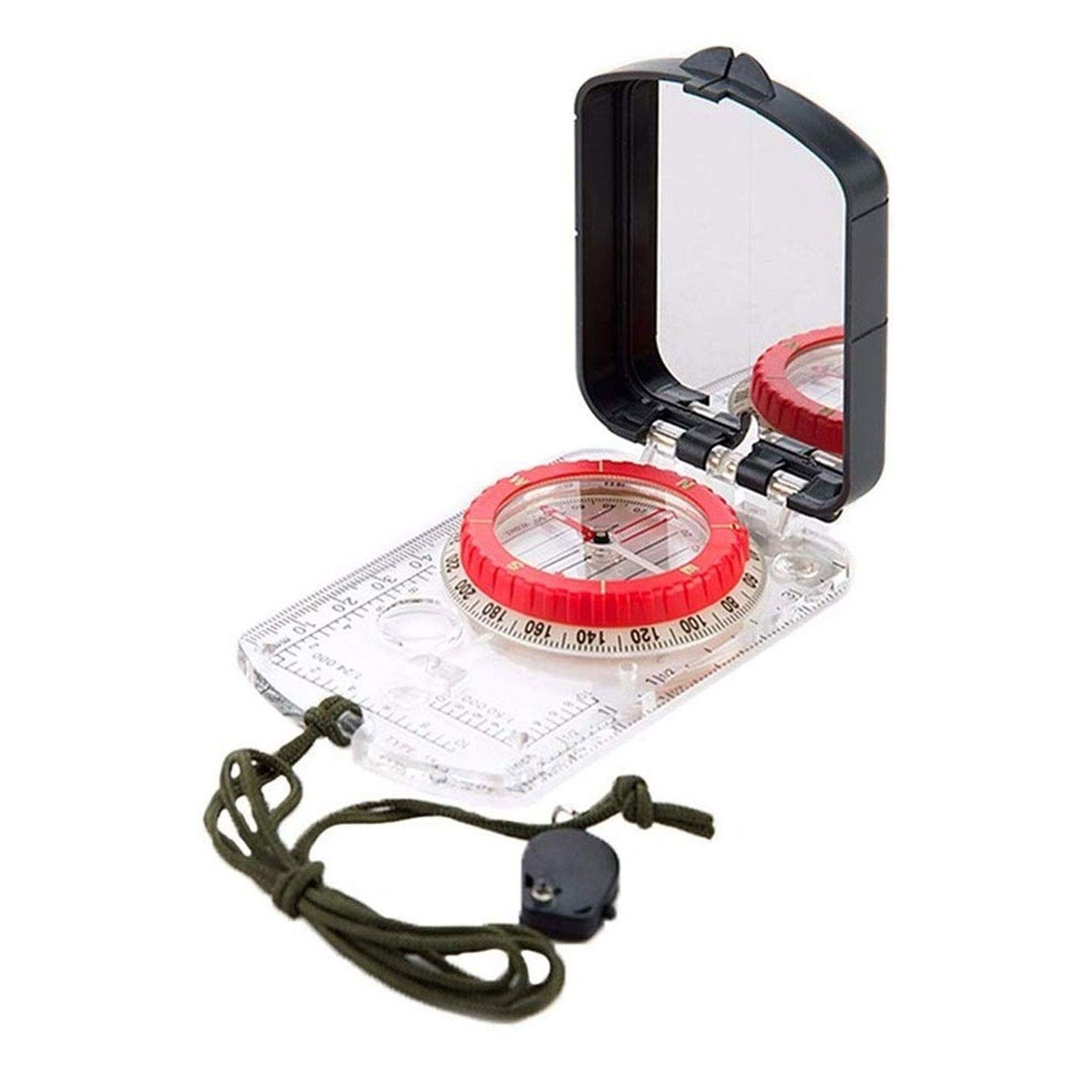 Adesign The Adventure Warehouse Navigation Compass for Expedition Map reading, Orienteering and Survival Mountaineering or Hiking