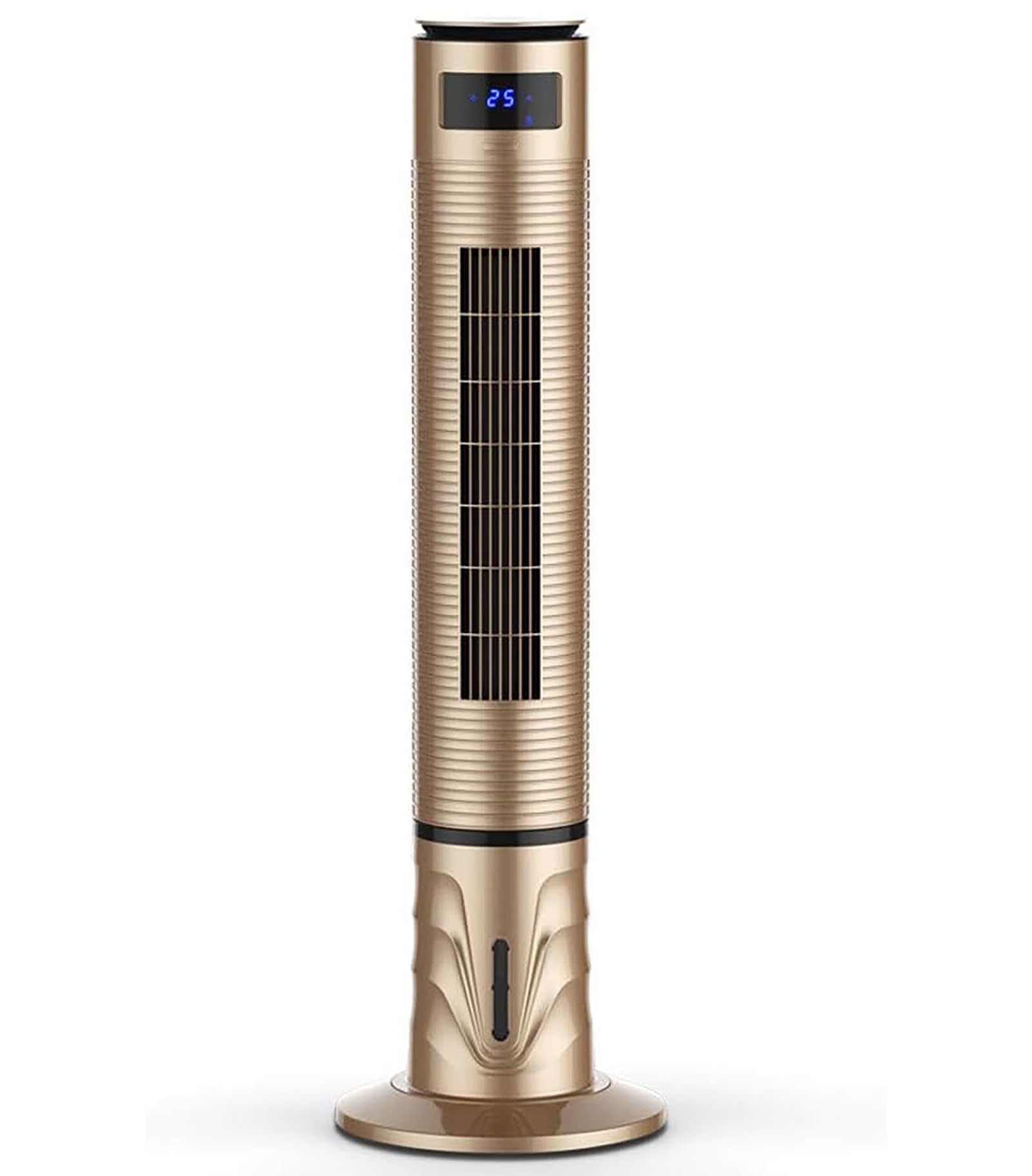 FXNFXLA 3 Speeds Oscillating Evaporative Cooler Fan, Touchscreen Gold