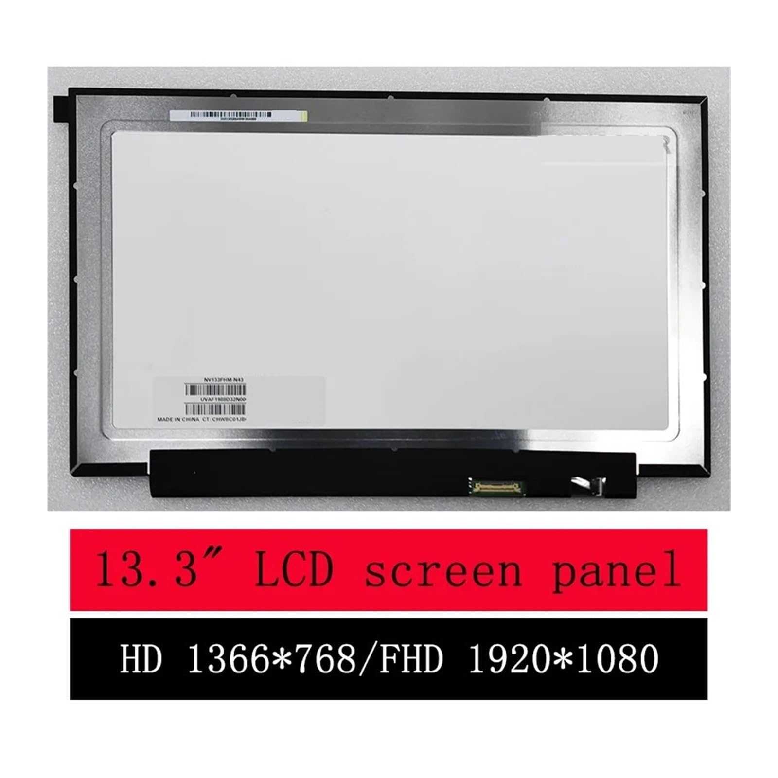 X390 X395 20Q0 20Q1 20SC, Compatibile con ThinPad, Display LCD