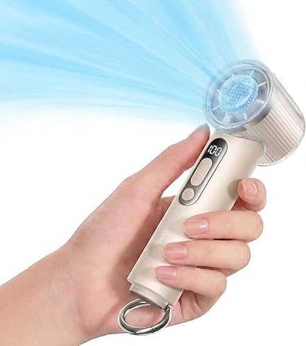 TORRAS COOLiFY iva Handheld Fan with Ice Cooler, [Chill by