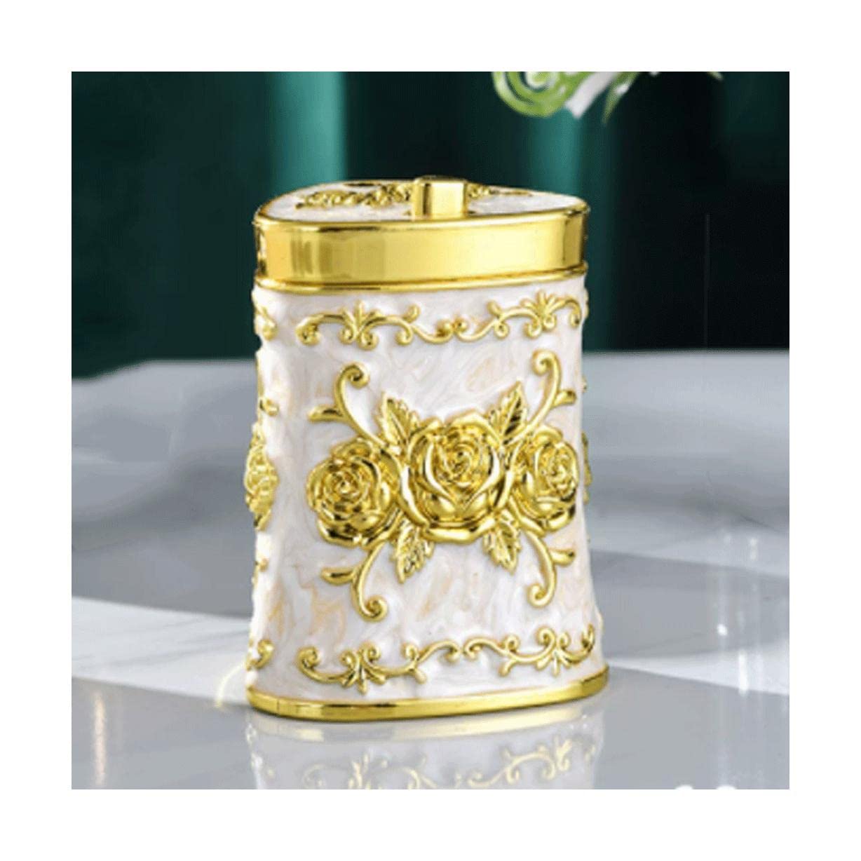 Wdwdw Style 9 Toothpicks Dispenser Toothpick Box Fashion Plastic Holder Vintage Push Type Case With Container