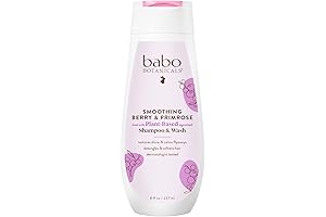 Baboo Botanical Baby Shampoo & Wash: Berry Bliss for Tresses