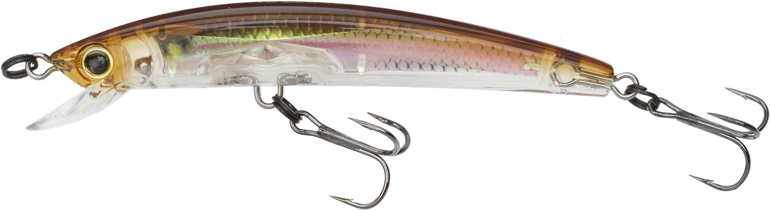 Yo-Zuri R1324-C4 Crystal Minnow Freshwater (F) 90Mm 3-1/2", Multi, One Size : Sports & Outdoors