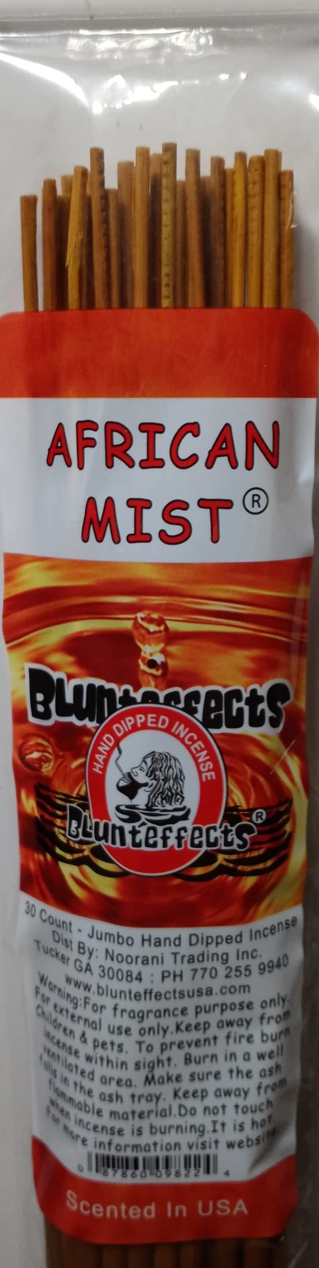 Blunteffects African Mist 19 Inch Jumbo Incense Sticks