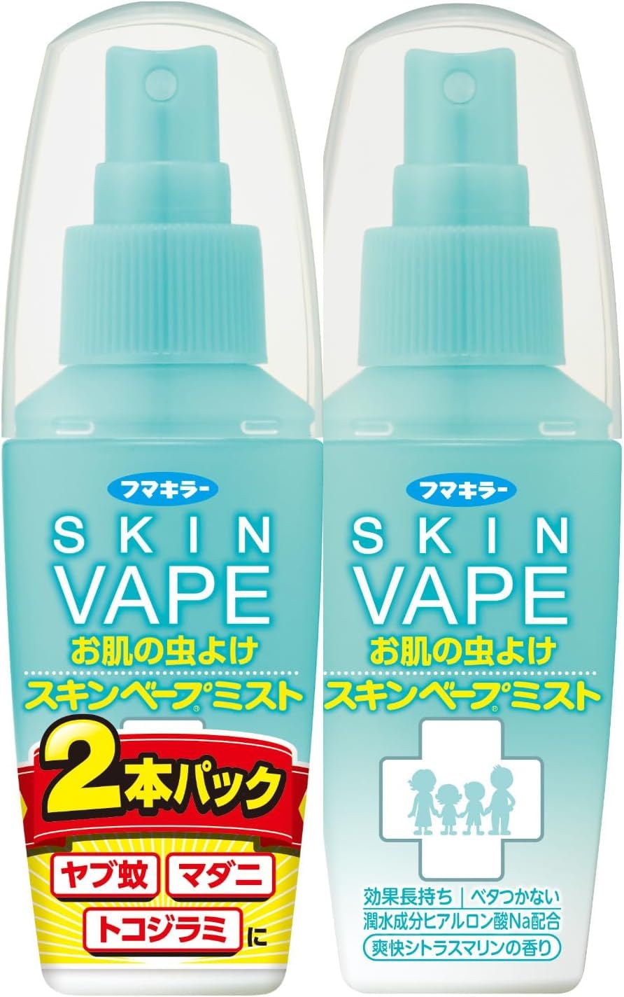 スキンベープ 虫除けスプレー ミストタイプ 60ml×2本パック 蚊 マダニ ト…