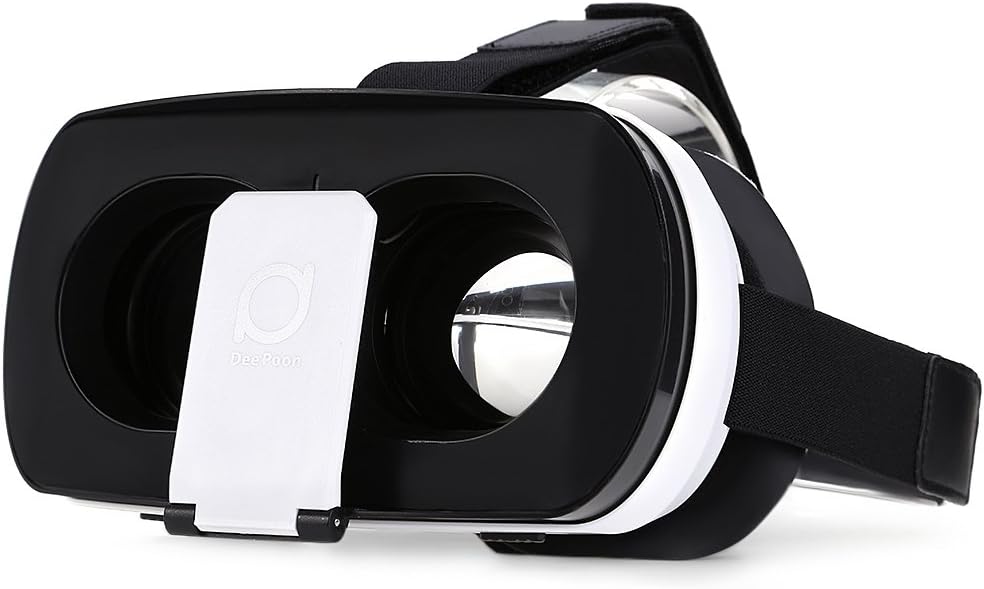 3D VR Glasses,Deepoon V3 Virtual Reality 3D VR Glasses Headset Immersive IMAX Private Theater for 4 to 6 inch Smartphone