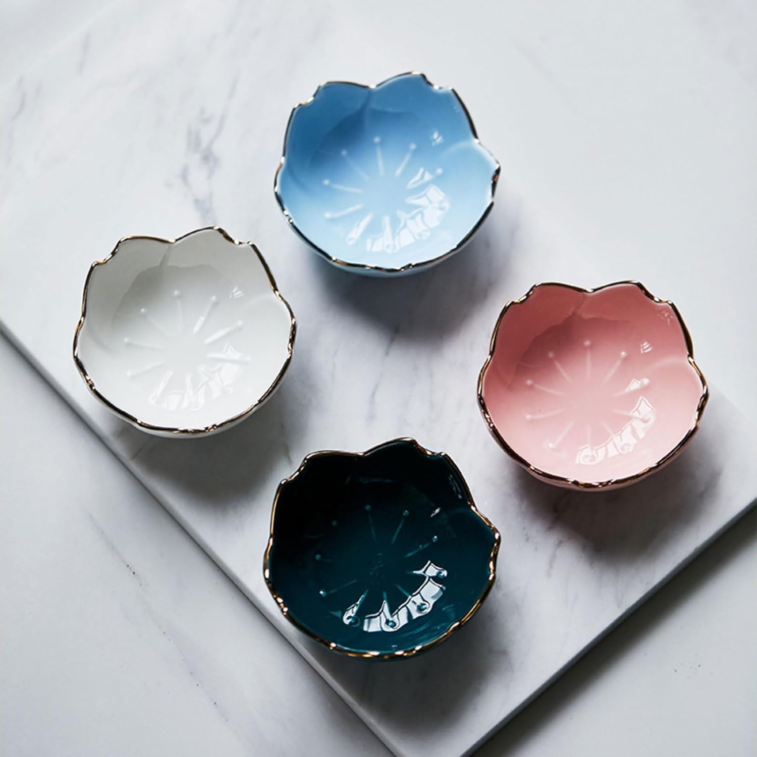 Bowl for Sauce Sauce Dishes are Suitable for Serving Salads Fruits Dressings Snacks and Desserts