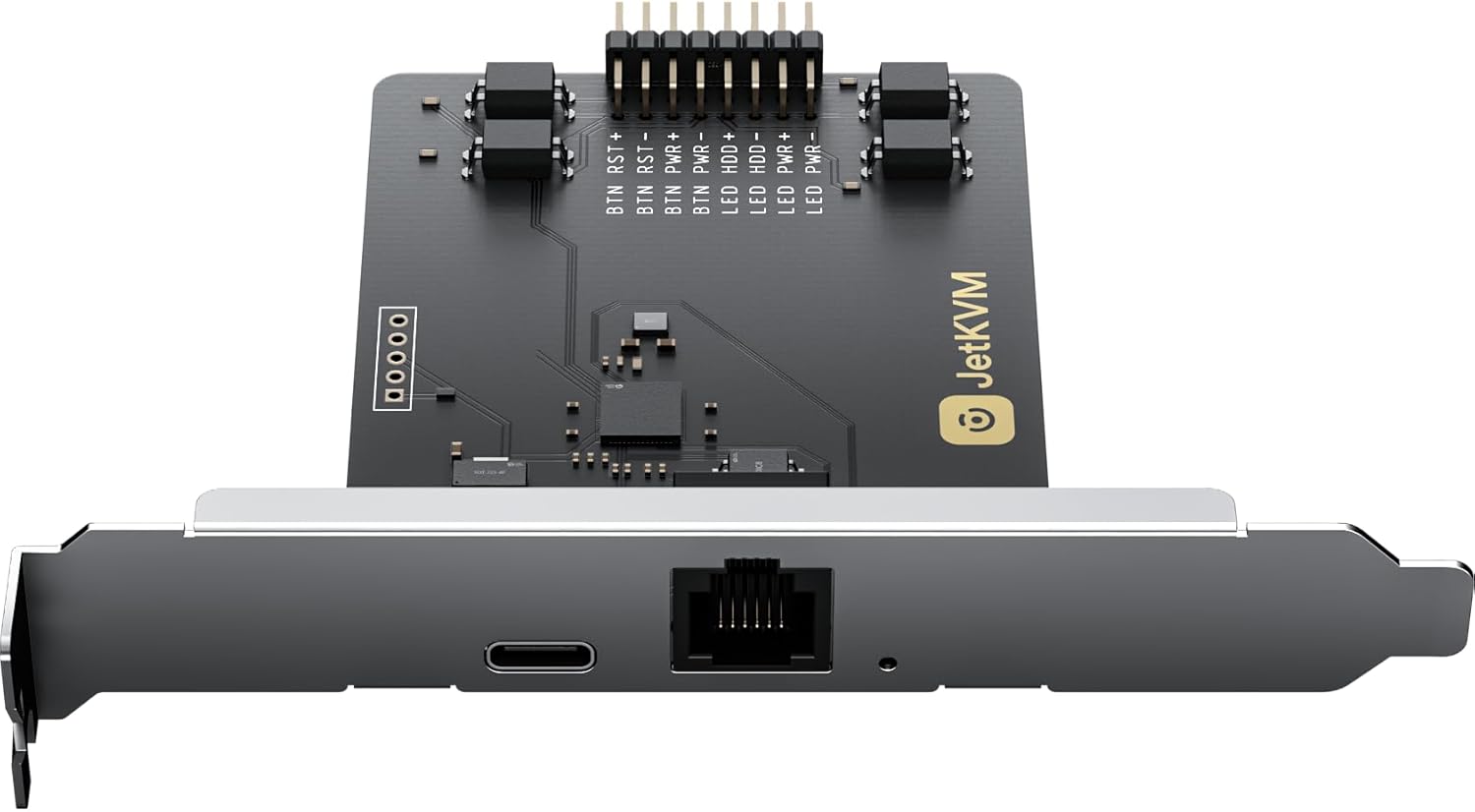 JetKVM KVM Over IP ATX Extension Board, ATX Power Control Board- Only for Jet KVM Accessories Boot from Shutdown, Crash Recovery