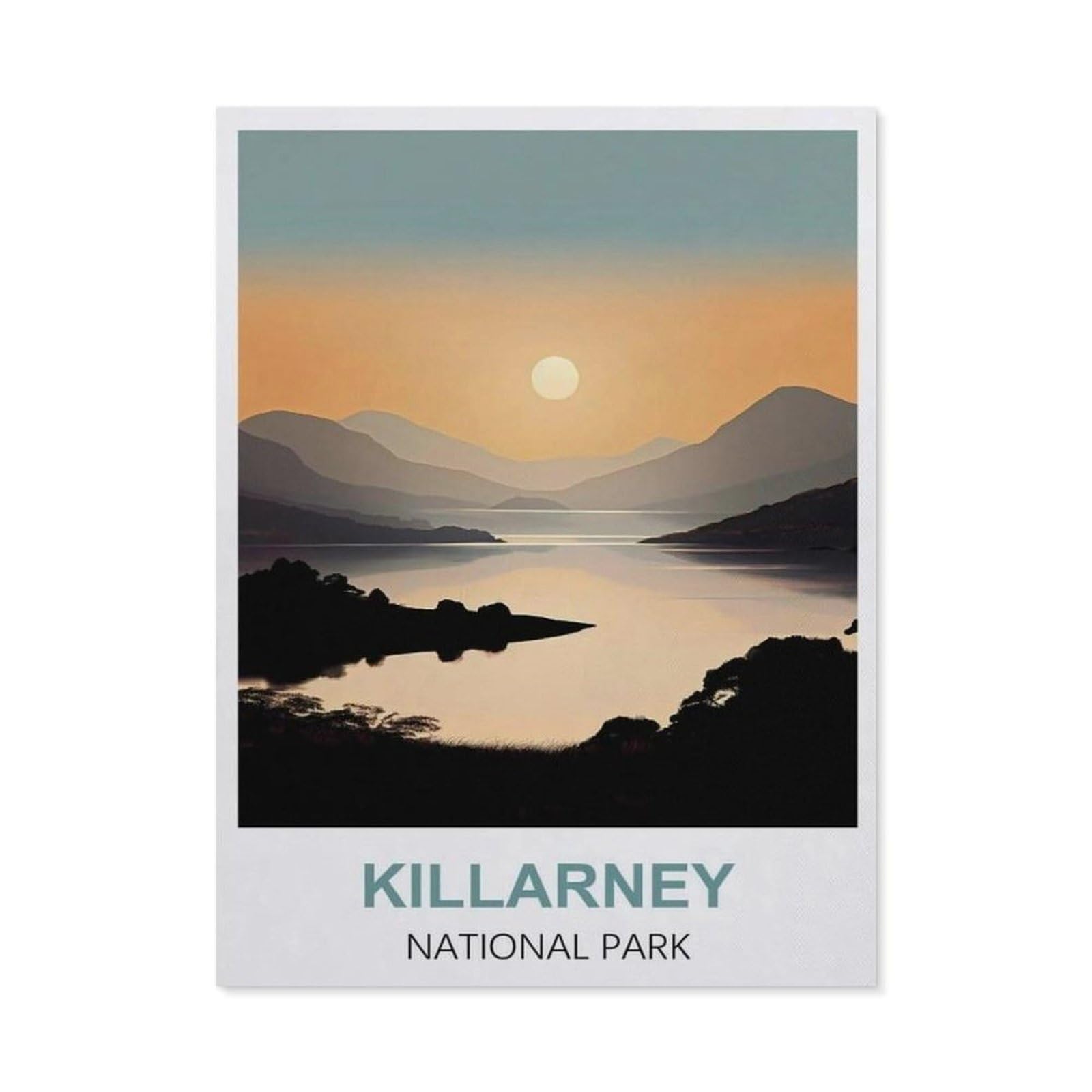 Jigsaw Puzzle 1000 Piece，Killarney National Park Ireland，Adult Puzzle DIY Kit Wood Puzzle Modern Home Decor Unique Gift（75x50cm）-DI65