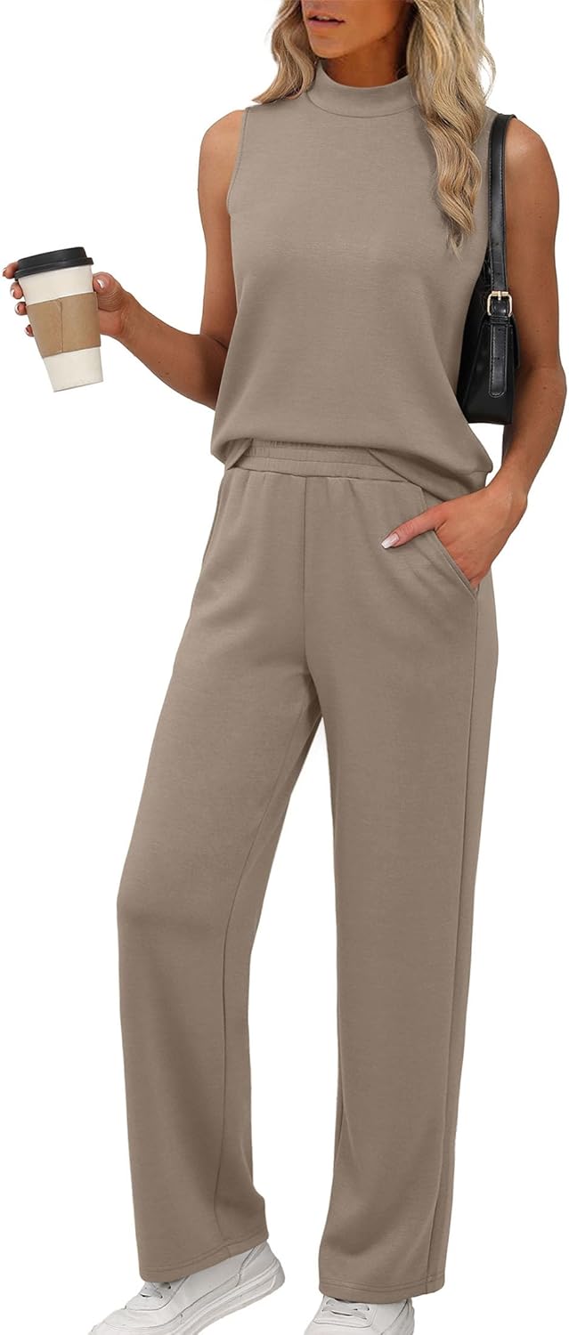 XIEERDUO Two Piece Sets for Women Summer Outfits Travel...