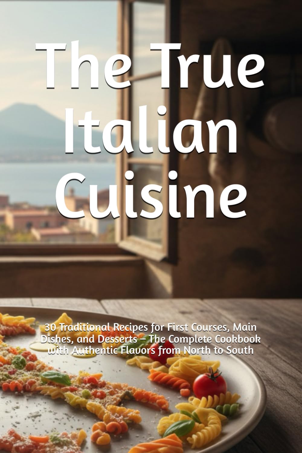 The True Italian Cuisine: 30 Traditional Recipes for First Courses, Main Dishes, and Desserts – The Complete Cookbook with Authentic Flavors from North to South