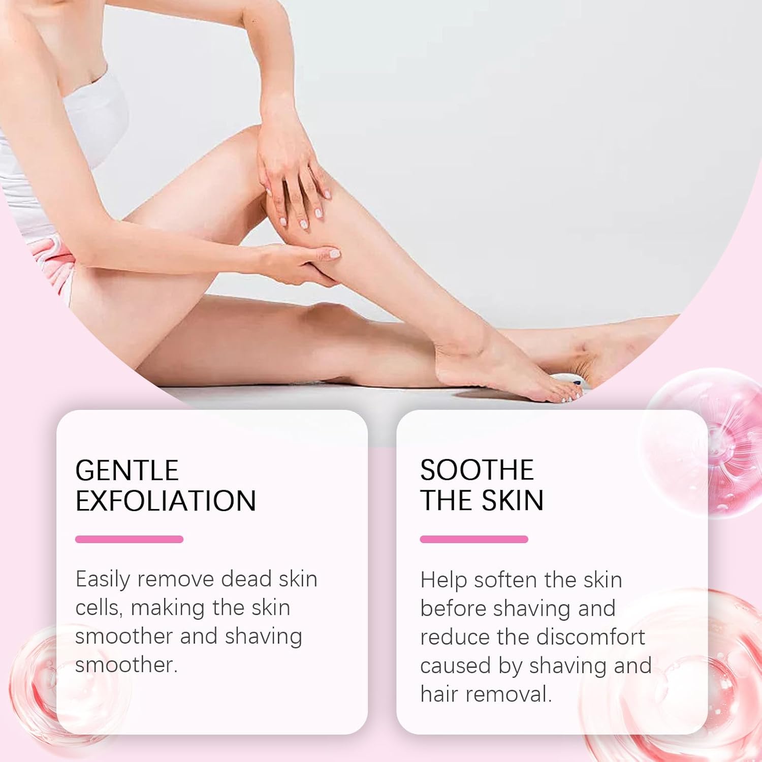 Dark Spot Exfoliating Scrub–Soothes Skin Pre-Shave Scrub for Dark Spots & Dry Skin–Gently Buffs & Soothes Sensitive Skin, Suitable for Face & Body, 60 ml /2.12 Oz - Image 3