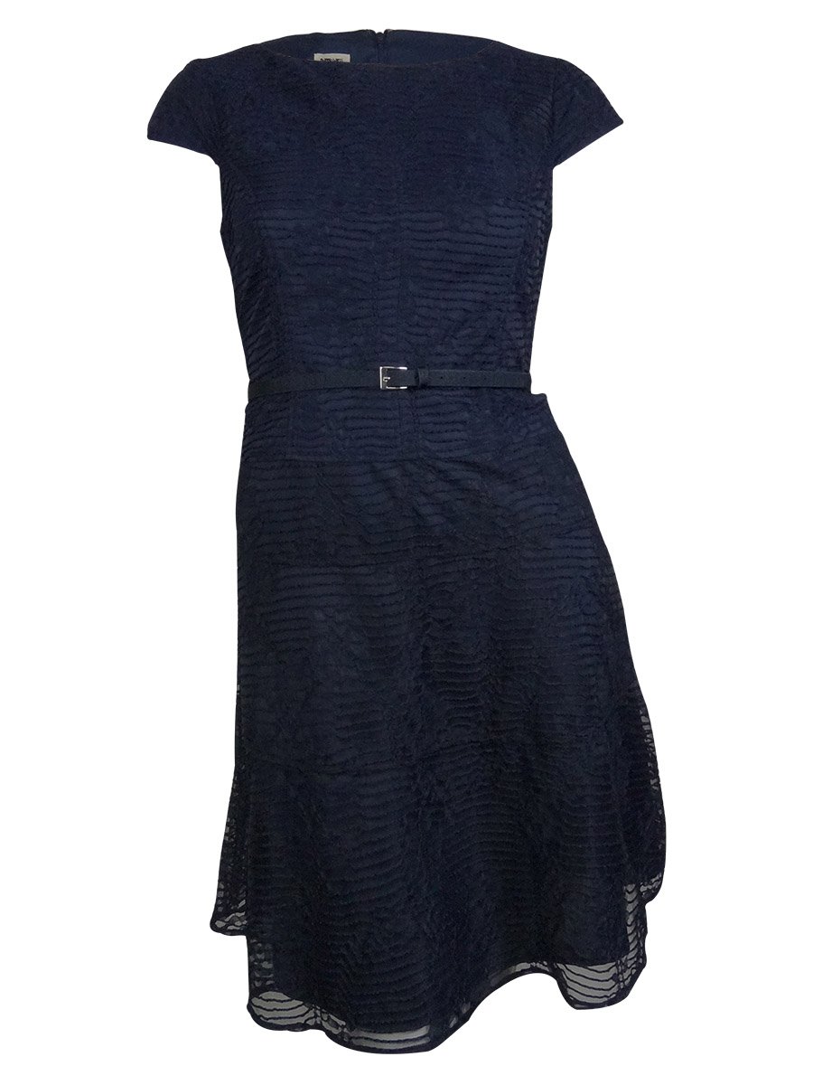 Anne Klein Women's Jacquard Swing Dress